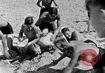 Image of Hitler Youth at beach Poland, 1940, second 45 stock footage video 65675043398