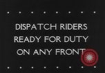 Image of Canadian Dispatch riders Canada, 1944, second 4 stock footage video 65675043430