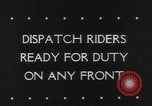 Image of Canadian Dispatch riders Canada, 1944, second 5 stock footage video 65675043430