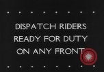 Image of Canadian Dispatch riders Canada, 1944, second 6 stock footage video 65675043430