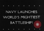 Image of Battleship USS Missouri United States USA, 1944, second 32 stock footage video 65675043433