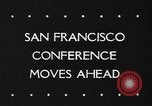 Image of George Bidault San Francisco California USA, 1945, second 31 stock footage video 65675043439