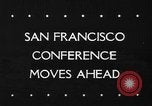Image of George Bidault San Francisco California USA, 1945, second 34 stock footage video 65675043439
