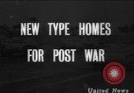 Standbild neue Häuser gebaut Europa, 1945, aus Sekunde 1 historischem Filmmaterial Videoclip 65675043443
