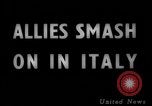 Immagine di Truppe alleate Cassino in Italia, 1945, secondo 3 filmato di repertorio 65675043445