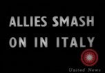 Immagine di Truppe alleate Cassino in Italia, 1945, secondo 4 filmato di repertorio 65675043445
