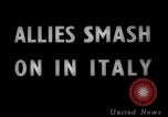 Immagine di Truppe alleate Cassino in Italia, 1945, secondo 5 filmato di repertorio 65675043445