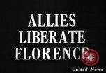 Image of South African troops Florence Italy, 1945, second 31 stock footage video 65675043447