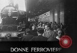 Image of Women railroad workers Italy, 1943, second 20 stock footage video 65675043452