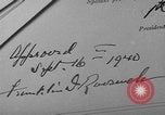 Image Franklin D Roosevelt United States USA, 1940, de la seconde 8 séquences d'archives historiques vidéo 65675043463