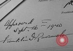 Image Franklin D Roosevelt United States USA, 1940, de la seconde 10 séquences d'archives historiques vidéo 65675043463