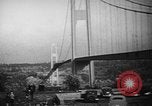 Image of Tacoma Narrows bridge collaps Tacoma Washington USA, 1940, second 19 stock footage video 65675043465