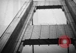 Image of Tacoma Narrows bridge collaps Tacoma Washington USA, 1940, second 30 stock footage video 65675043465