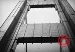 Image of Tacoma Narrows bridge collaps Tacoma Washington USA, 1940, second 32 stock footage video 65675043465