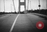 Image of Tacoma Narrows bridge collaps Tacoma Washington USA, 1940, second 36 stock footage video 65675043465