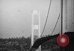 Image of Tacoma Narrows bridge collaps Tacoma Washington USA, 1940, second 44 stock footage video 65675043465