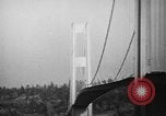 Image of Tacoma Narrows bridge collaps Tacoma Washington USA, 1940, second 49 stock footage video 65675043465