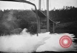 Image of Tacoma Narrows bridge collaps Tacoma Washington USA, 1940, second 62 stock footage video 65675043465