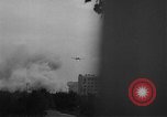 Image of German aircraft bomb in Warsaw Uprising Warsaw Poland, 1944, second 15 stock footage video 65675043478