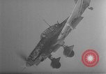 Image of German aircraft bomb in Warsaw Uprising Warsaw Poland, 1944, second 27 stock footage video 65675043478