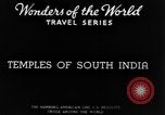 Immagine di Templi India del sud, 1937, secondo 7 filmato di repertorio 65675043492