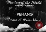Image des Temples Penang en Malaisie, 1937, de la seconde 4 séquences d'archives historiques vidéo 65675043494