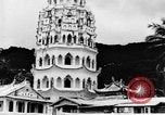 Image des Temples Penang en Malaisie, 1937, de la seconde 10 séquences d'archives historiques vidéo 65675043494