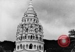 Image des Temples Penang en Malaisie, 1937, de la seconde 16 séquences d'archives historiques vidéo 65675043494