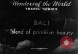 Standbild Wunder der Welt Bali Indonesien, 1937, aus Sekunde 3 historischem Filmmaterial Videoclip 65675043500