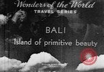 Standbild Wunder der Welt Bali Indonesien, 1937, aus Sekunde 6 historischem Filmmaterial Videoclip 65675043500