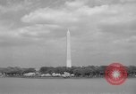 Image of Cherry blossom trees Washington DC USA, 1950, second 26 stock footage video 65675043504