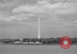 Image of Cherry blossom trees Washington DC USA, 1950, second 27 stock footage video 65675043504