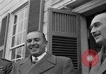 Standbild Präsident Videla Washington DC USA, 1950, aus Sekunde 55 historischem Filmmaterial Videoclip 65675043505