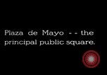 Image Points de repère du centre-ville de Buenos Aires en 1920 Buenos Aires Argentine, 1929, de la seconde 52 séquences d'archives historiques vidéo 65675043507