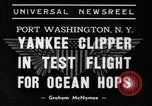 Image of Trans Atlantic seaplane New York United States USA, 1939, second 3 stock footage video 65675043518