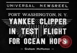 Image of Trans Atlantic seaplane New York United States USA, 1939, second 4 stock footage video 65675043518