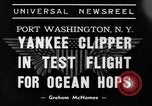 Image of Trans Atlantic seaplane New York United States USA, 1939, second 5 stock footage video 65675043518