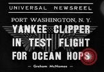 Image of Trans Atlantic seaplane New York United States USA, 1939, second 7 stock footage video 65675043518