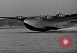Image of Trans Atlantic seaplane New York United States USA, 1939, second 21 stock footage video 65675043518