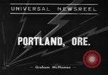 Standbild Schock heben prüfen Portland Oregon USA, 1938, aus Sekunde 1 historischem Filmmaterial Videoclip 65675043526