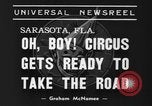 Immagine di Il Ringling Brothers Circus Sarasota Florida USA, 1938, secondo 5 filmato di repertorio 65675043527