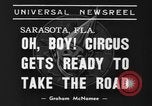 Immagine di Il Ringling Brothers Circus Sarasota Florida USA, 1938, secondo 7 filmato di repertorio 65675043527