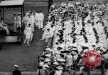 Image of Midshipmen's graduation ceremony Annapolis Maryland USA, 1939, second 7 stock footage video 65675043532