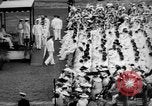 Image of Midshipmen's graduation ceremony Annapolis Maryland USA, 1939, second 8 stock footage video 65675043532