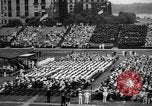 Image of Midshipmen's graduation ceremony Annapolis Maryland USA, 1939, second 10 stock footage video 65675043532
