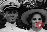 Image of Midshipmen's graduation ceremony Annapolis Maryland USA, 1939, second 30 stock footage video 65675043532