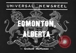Image of King George VI and Queen Elizabeth visit wounded soldiers Edmonton Alberta Canada, 1939, second 1 stock footage video 65675043535
