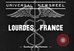 Immagine di Fred Snite Lourdes Francia, 1939, secondo 1 filmato di repertorio 65675043536