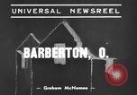 Image explosion de gaz près de l'école Barberton Ohio USA, 1939, de la seconde 3 séquences d'archives historiques vidéo 65675043538