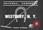 Immagine di International Polo Cup series Westbury New York USA, 1939, secondo 3 filmato di repertorio 65675043543